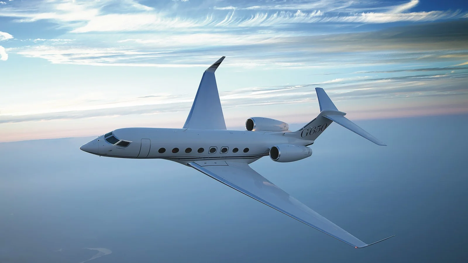 Gulfstream G650ER ultra long range jet